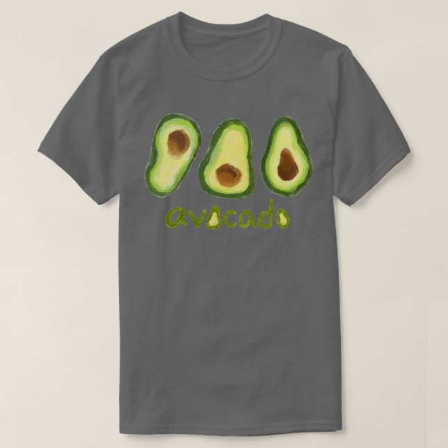 Camiseta Adicto al aguacate 6 (Diseño del anverso)