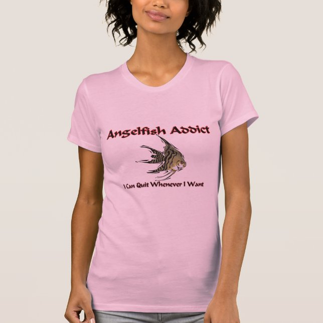 Camiseta Adicto al Angelfish (Anverso)