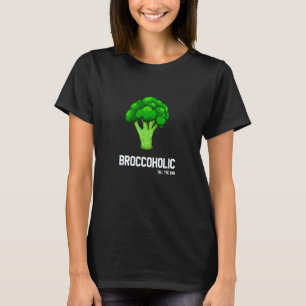 Camiseta Adicto al brócoli hasta el final vegano vegetarian