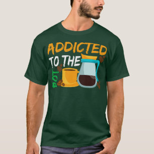 Camiseta Adicto al café del bacalao