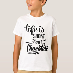 Camiseta Adicto al Chocolate Divertido Amante del Chocolate