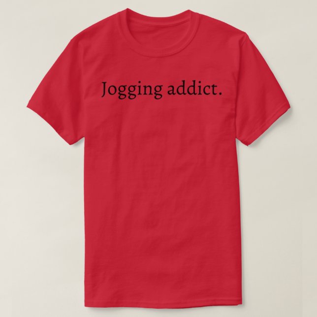 Camiseta Adicto al footing (Diseño del anverso)