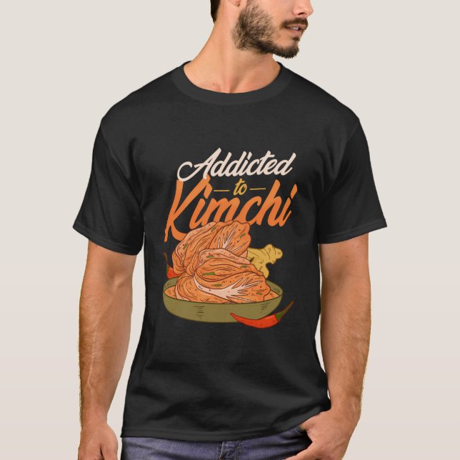 Camiseta Adicto Al Kimchi Coreano (Anverso)