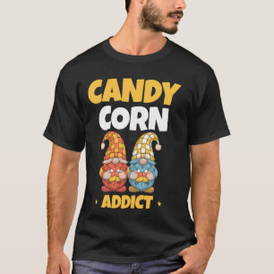 Camiseta Adicto al Maíz de Caramelo Feliz Noche de Hallowee