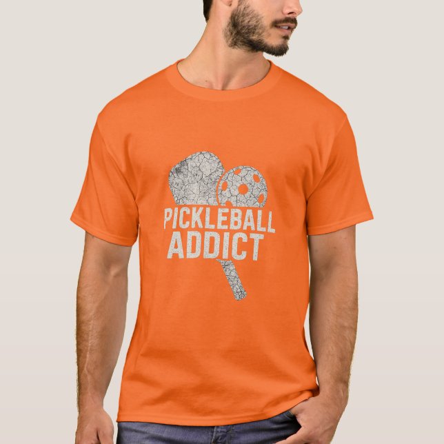 Camiseta Adicto al Pickleball Premium (Anverso)