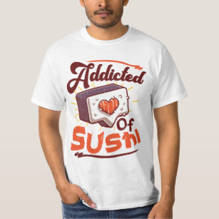 Camiseta Adicto al sushi