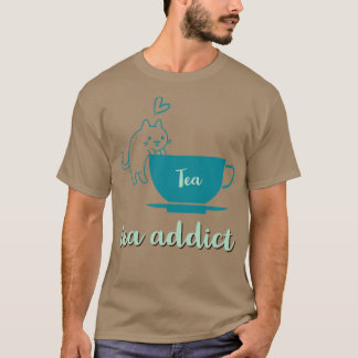 Camiseta adicto al té