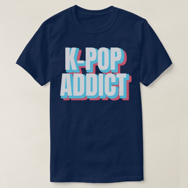 Camiseta Adicto de KPop (Diseño del anverso)