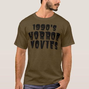 Camiseta Adicto de terror de los años 1990