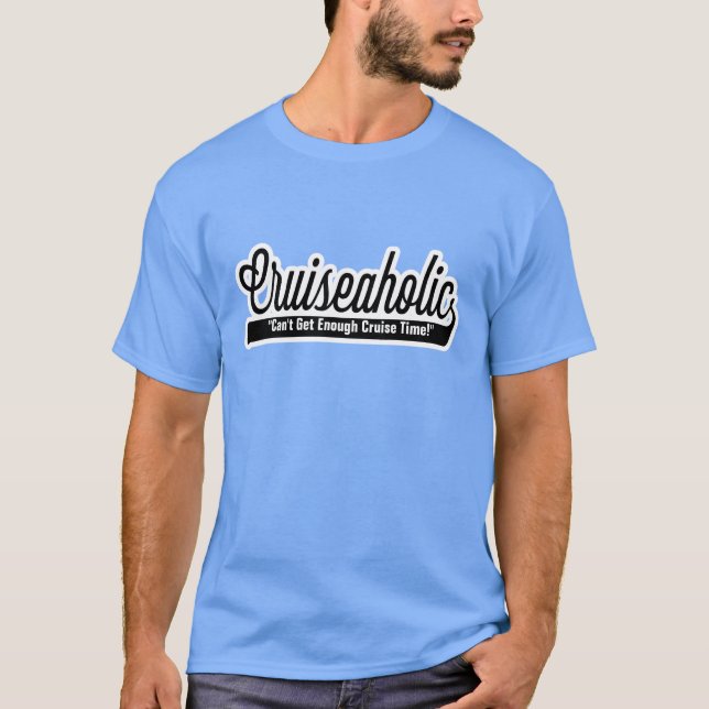 Camiseta Adicto divertido a Cruiseaholic del barco de (Anverso)