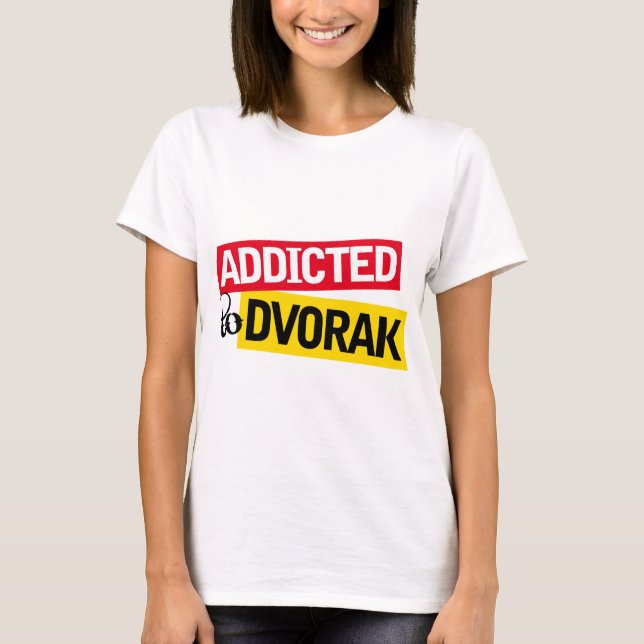 Camiseta Adicto divertido al regalo de la música de Dvorak (Anverso)