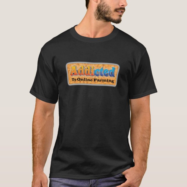 Camiseta adicto-granjero (Anverso)