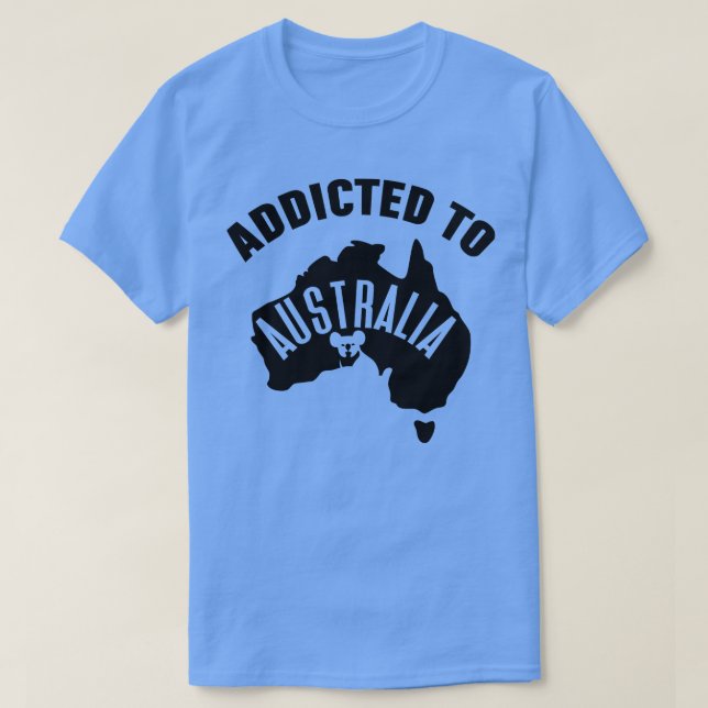 Camiseta Adictos A Australia Amando A Australia (Diseño del anverso)