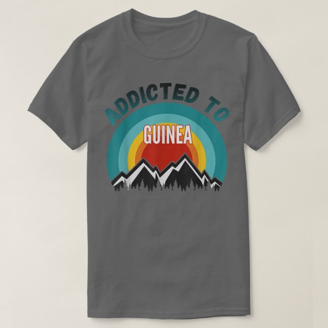 Camiseta Adictos a Guinea (Diseño del anverso)