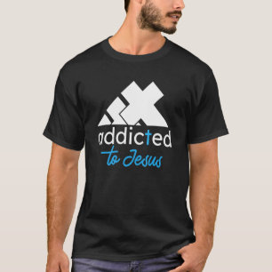 Camiseta Adictos A Jesús Religión Cristiana Cruzando La Rel