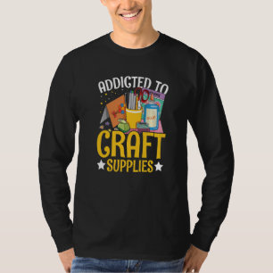 Camiseta Adictos a la manufactura de un fabricante de tarje