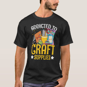 Camiseta Adictos a la manufactura de un fabricante de tarje