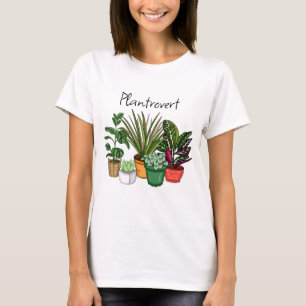 Camiseta Adictos a plantas   Plantrovert