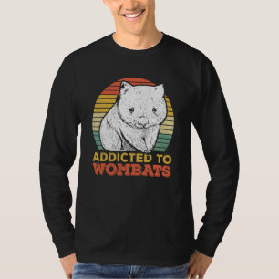 Camiseta Adictos A Wombats Para Un Wombat