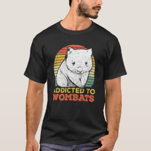 Camiseta Adictos A Wombats Para Un Wombat