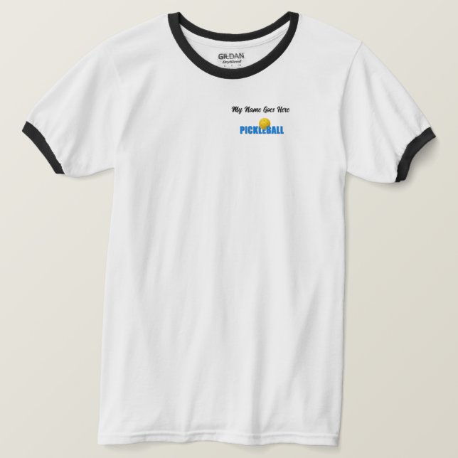 Camiseta Adictos al Pickleball - Hombres (Anverso del diseño)
