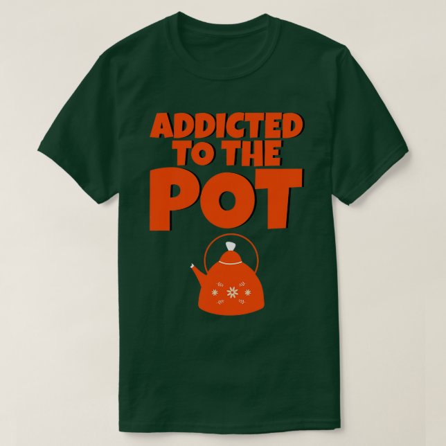 Camiseta Adictos Al Pot 5 (Diseño del anverso)