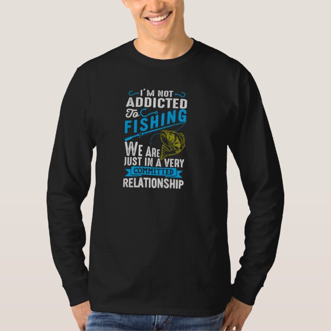 Camiseta Adictos Al Tee De Pescado Para Pescadores Pullov (Anverso)