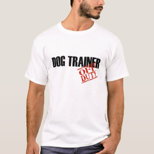 CAMISETA ADIESTRADOR DE PERROS FUERA DE SERVICIO