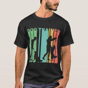 Camiseta Adiestrador de perros retro