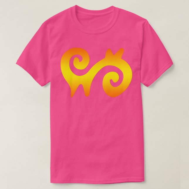 Camiseta Adinkra Symbols Energy and Strengh Gift Idea (Diseño del anverso)