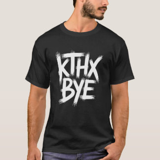 Camiseta adiós