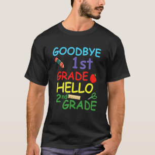 Camiseta Adiós 1º grado Hola 2º grado