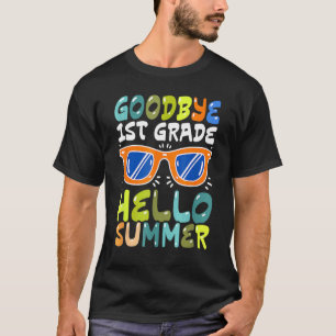 Camiseta Adiós 1º Grado Hola Summer El Último Día De La Esc