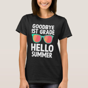 Camiseta Adiós 1º Grado Hola Summer El Último Día De La Esc