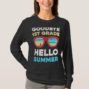 Camiseta Adiós 1º Grado Hola Summer El Último Día De La Esc