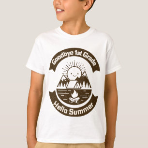 Camiseta Adiós 1º grado : Hola verano