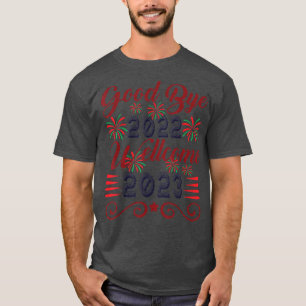Camiseta Adiós 2022 Bienvenida 2023 Feliz Nuevo Rabino Chin