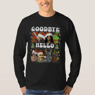 Camiseta Adiós 2024 Hola 2025 TRUMP \Nochevieja