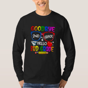 Camiseta Adiós 2do Grado Bienvenido De Regreso A La Escuela
