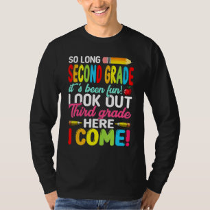 Camiseta Adiós 2do Grado Bienvenidos de nuevo a la escuela 