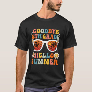 Camiseta Adiós 5º grado Hola verano quinto grado Gradua