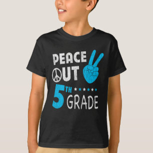 Camiseta Adiós 5to Grado Último Día de Escuela Estudiante