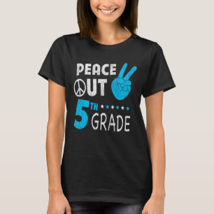 Camiseta Adiós 5to Grado Último Día de Escuela Estudiante