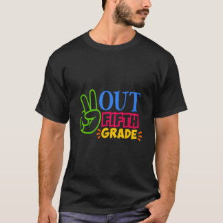 Camiseta Adiós 5to Grado Último Día De Escuela Profesor