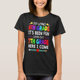 Camiseta Adiós 6to Grado Cuídate 7mo Grado Regreso a Clases