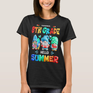 Camiseta Adiós 8° Grado] Hola Verano El Último Día Del Cole