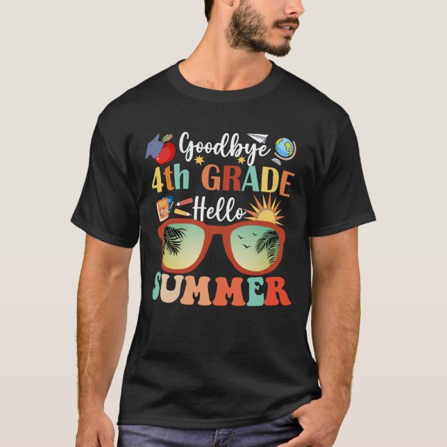 Camiseta Adiós a 4º grado Hola verano (Anverso)