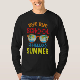 Camiseta Adiós a la escuela Hola verano del último día vera