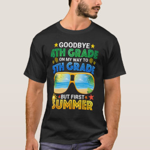 Camiseta Adiós a la graduación de 4º grado a 5º grado Hola