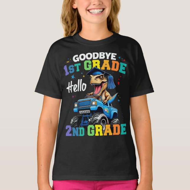 Camiseta Adiós a la graduación de primer grado T Rex Monste (Anverso)